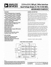 DataSheet AD5315B pdf